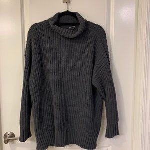 American Eagle Oversized Chenille Turtleneck